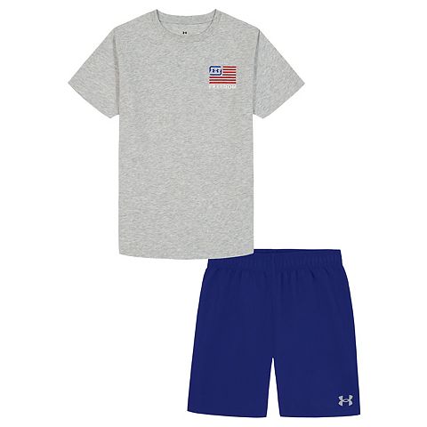 Детский комплект Under Armour Freedom: футболка и шорты