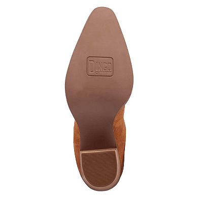 Dingo Star Power Women's Suede Fringe Ankle Boots