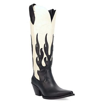 Dingo Burnin' Love Women's Leather Knee-High Boots