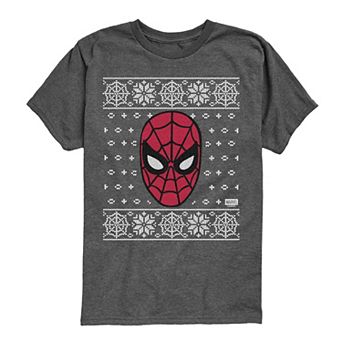 Boys 8-20 Marvel Spider-Man Ugly Christmas Sweater Graphic Tee