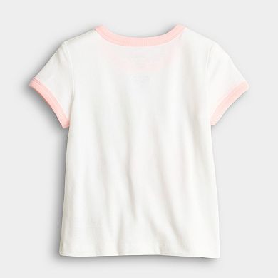 Baby & Toddler Girl Jumping Beans® Disney's Pets Graphic Ringer Tee