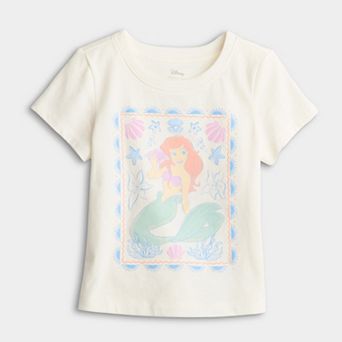 Girls 4-12 Jumping Beans® Disney's The Little Mermaid Ariel Painted Short Sleeve Graphic Tee