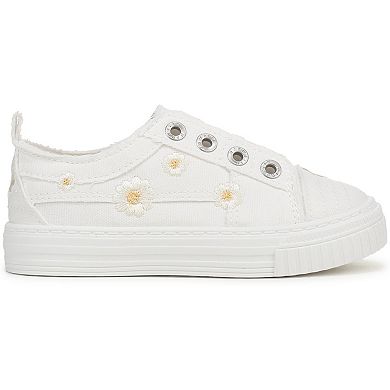 Blowfish Malibu All Sadie-T Girls Slip-On Floral Canvas Shoes