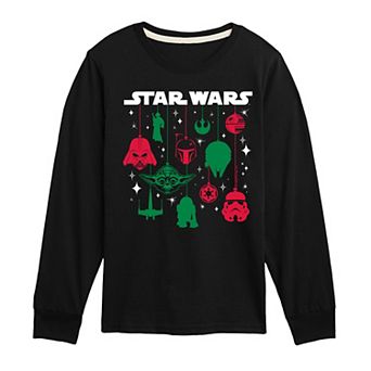 Boys 8-20 Star Wars Logo Long Sleeve Graphic Tee