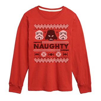 Boys 8-20 Star Wars Naughty Empire Graphic Long Sleeve Graphic Tee