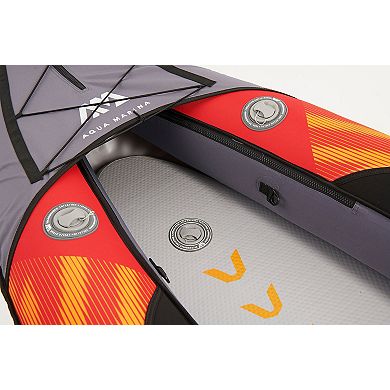 Aqua Marina Memba-390 Touring 12' 10" Kayak 2-person. DWF Deck. Kayak paddle included.