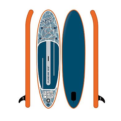 Aqua Marina Pure Air 10'2" All-Around Inflatable Stand Up Paddle Board (Blue)