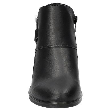 Easy Street Women's Block Heel Ankle Boots