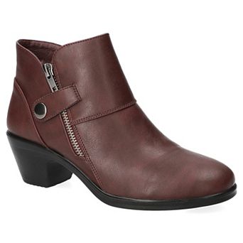 Easy Street Women's Block Heel Ankle Boots