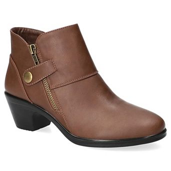 Easy Street Women's Block Heel Ankle Boots