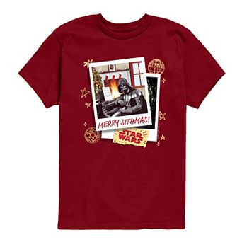 Boys 8-20 Star Wars Merry Sithmas Graphic Tee