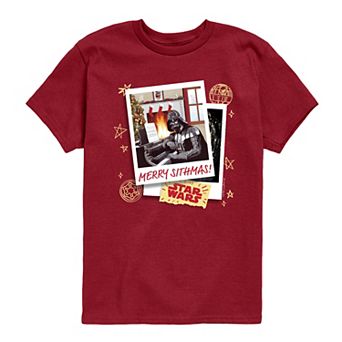 Boys 8-20 Star Wars Merry Sithmas Graphic Tee