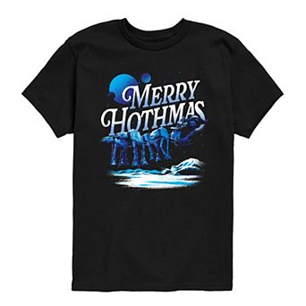 Boys 8-20 Star Wars Merry Hothmas Graphic Tee