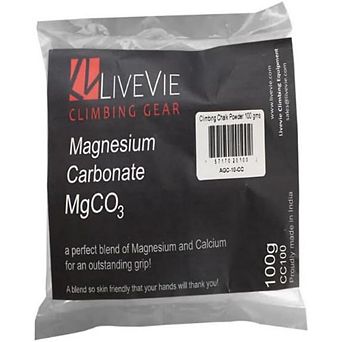 Amber Fight Gear Anti-Slip Gym Chalk 100gm for Weightlifting, CrossFit & Climbing