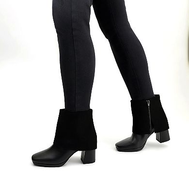 Easy Street Sutton Women's Square Toe Ankle Boots