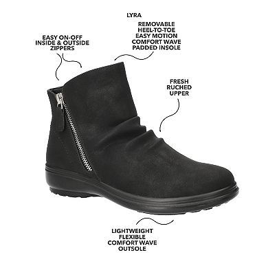 Easy Street Lyra Women's Ankle Boots with Block Heel