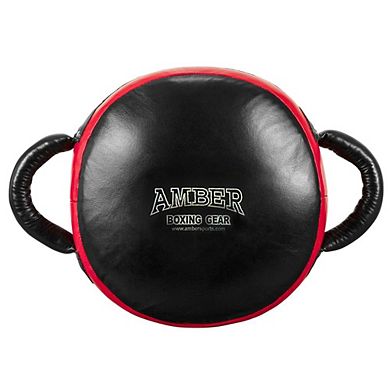 Amber Fight Gear Round Cushion Punch Shield Durable, High-Performance Training Companion