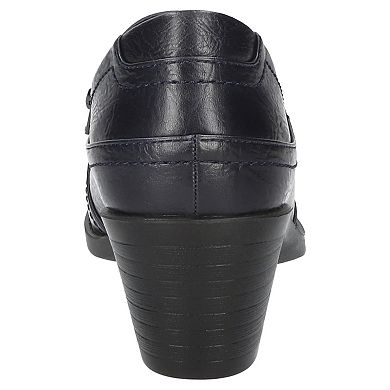 Easy Street Joplin Women's Comfort Shooties Slip-On Wedge Booties