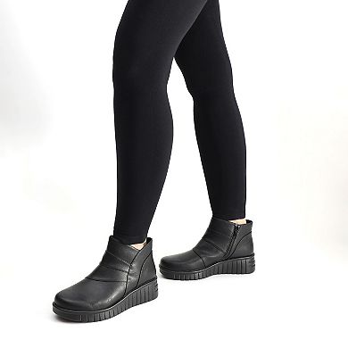 Easy Street Rayleen Women's Platform Ankle Boots