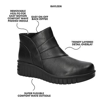 Easy Street Rayleen Women's Platform Ankle Boots