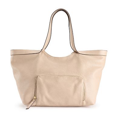 Rosetti Mali Zipper Pocket Shopper Tote Bag