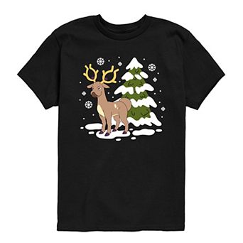 Boys 8-20 Pokémon Stantler Winter Graphic Tee