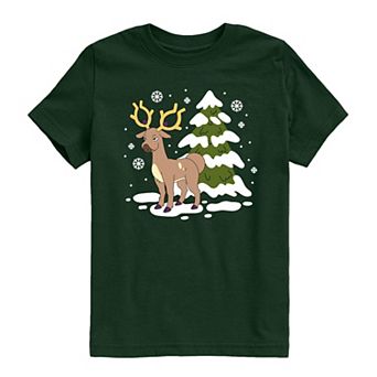 Boys 8-20 Pokémon Stantler Winter Graphic Tee