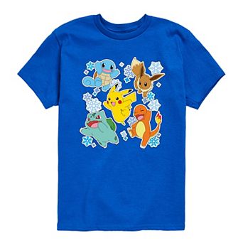 Boys 8-20 Pokémon Winter Stickers Graphic Tee