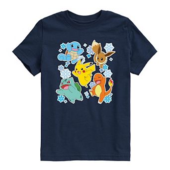 Boys 8-20 Pokémon Winter Stickers Graphic Tee