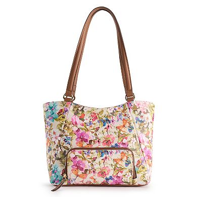 E.T.A. by Rosetti Penny 4 Poster Floral Tote Bag