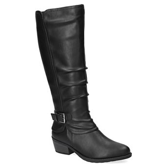 Easy Street Tenille Women's Wide Shafted Zip Boots