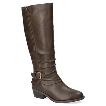 Easy Street Tenille Women's Wide Shafted Zip Boots