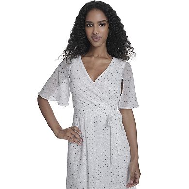 Women's Harper Rose V-Neck Flutter Sleeve Dress