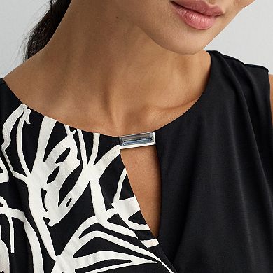 Women's 5th + Madison Edit ITY Floral Surplice Maxi