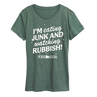 Women's Home Alone Junk & Rubbish Graphic Tee