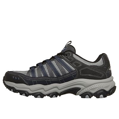 Skechers Stamina Mens Size 13 Blue Black Athletic Trail Running Shoes Sneakers Stamina All-Terrain - Upper Stitch main image 2