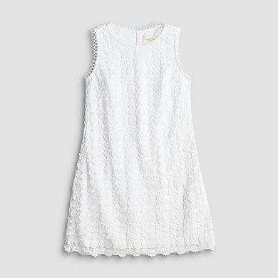 Women's 5th + Madison Edit Sleeveless Chemical Lace Shift Dress
