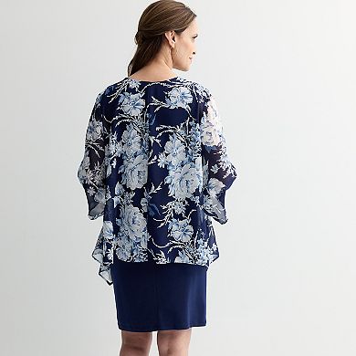 Women's Sandra Darren Floral Jacket Dress