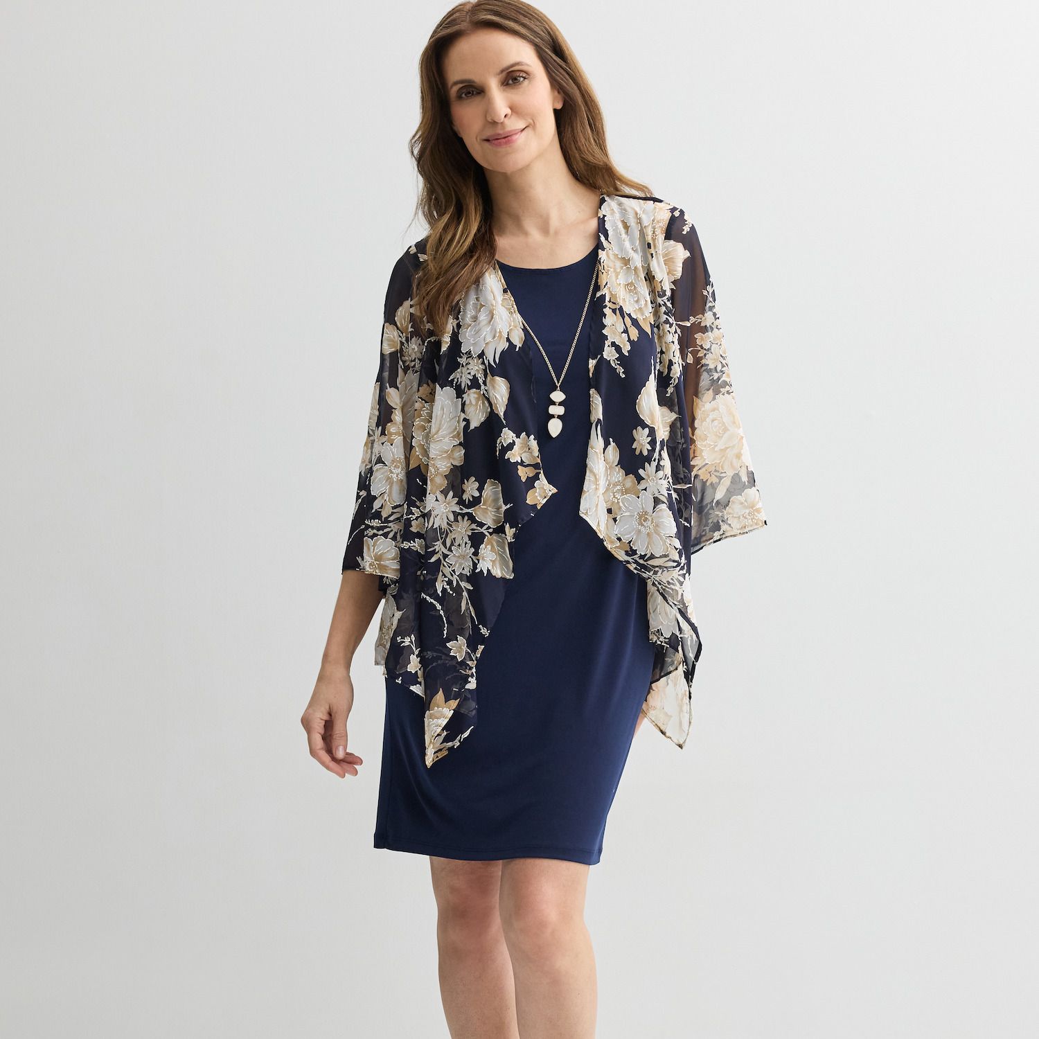 Женские платья Sandra Darren Floral Jacket Dress