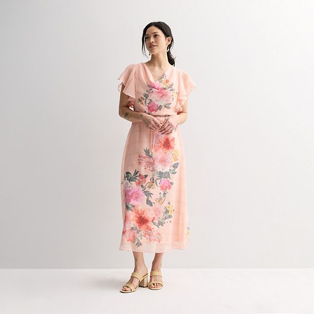 denim wrap dress DENIM WRAP DRESS