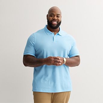 Big & Tall Sonoma Goods For Life® Fashion Pique Polo