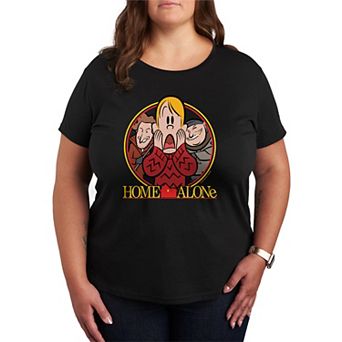 Plus Size Home Alone Poster Graphic Tee