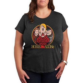 Plus Size Home Alone Poster Graphic Tee