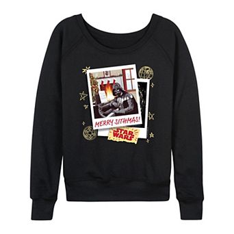 Women's Star Wars Merry Sithmas Christmas Graphic Long Sleeve Tee