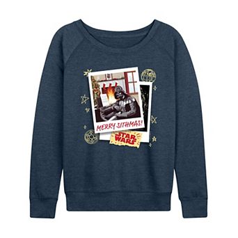 Women's Star Wars Merry Sithmas Christmas Graphic Long Sleeve Tee