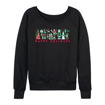 Women's Star Wars Scandinavian Christmas Graphic Long Sleeve Tee