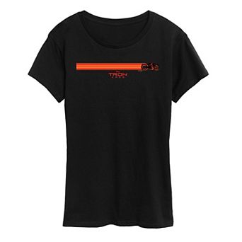 Women's Disney's Tron: Ares Motorcycle Short Sleeve Graphic T-Shirt