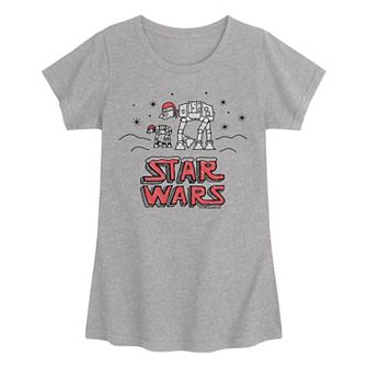 Girls Star Wars Christmas Graphic Tee