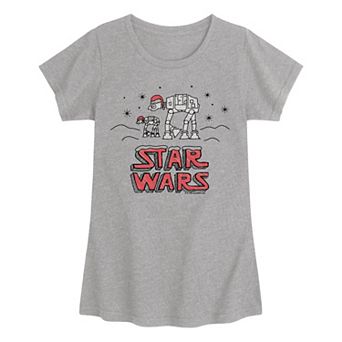 Girls Star Wars Christmas Graphic Tee