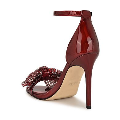 Nine West Tansie Women's Embellished Stiletto Heel Dress Sandals